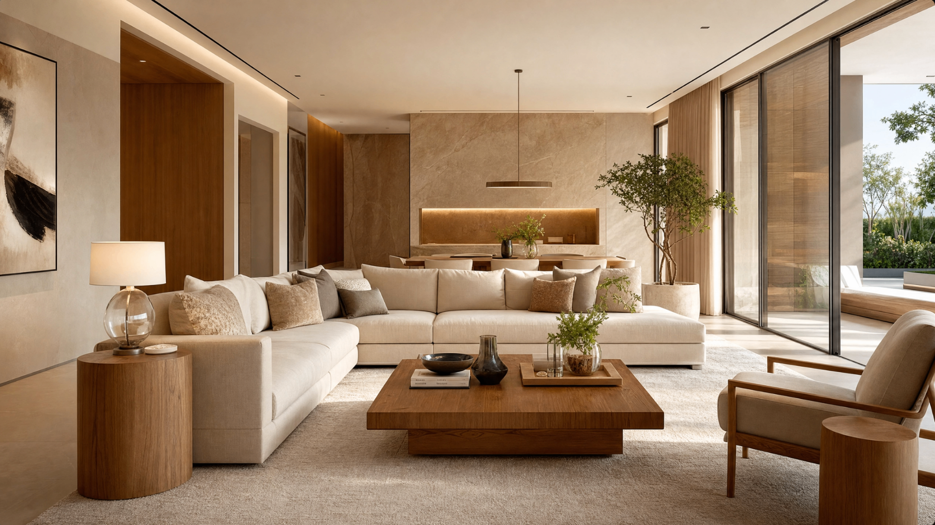 Sala de estar premium